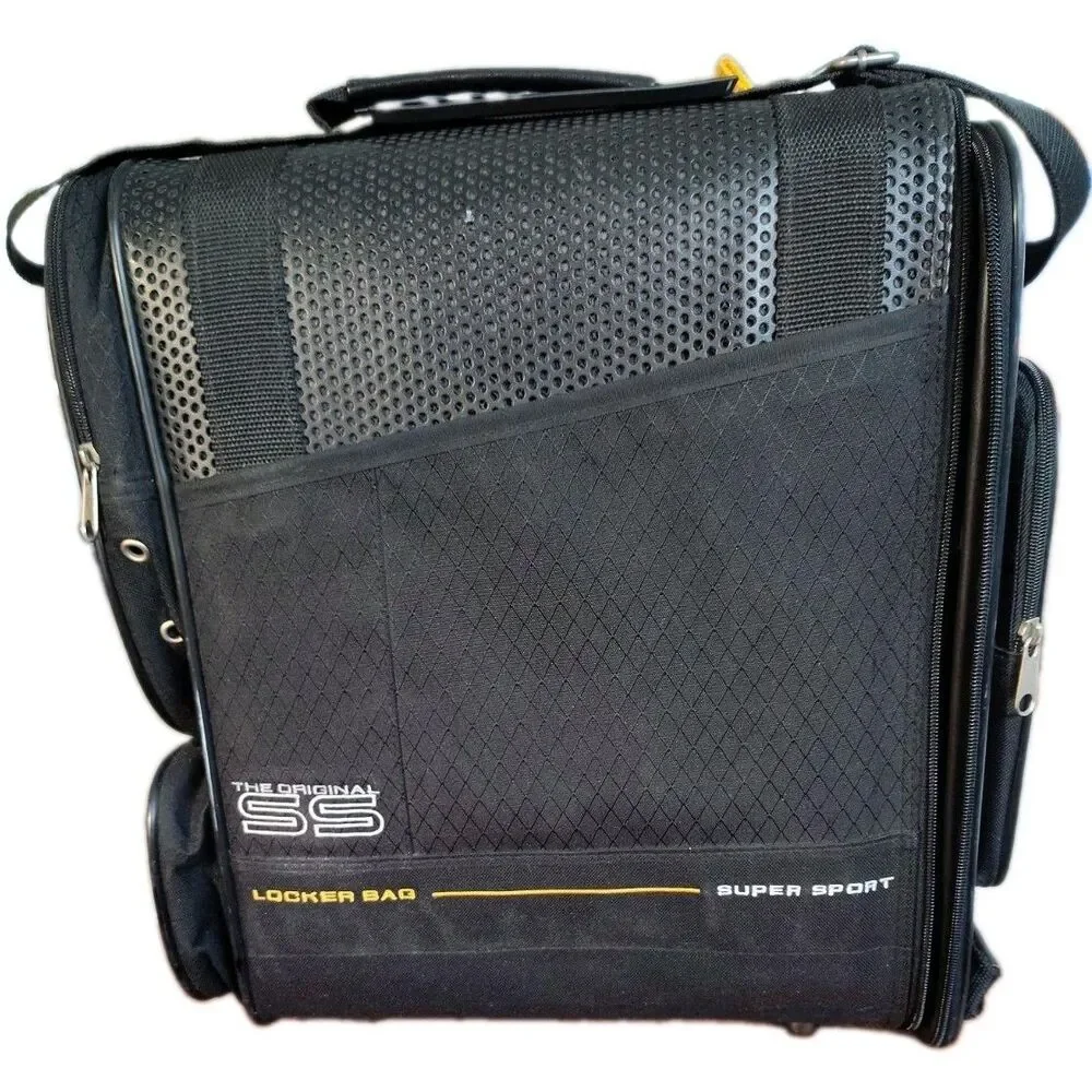 Vintage OGIO Original SS Super Sport Locker Bag Black Gym Carry All Golf
